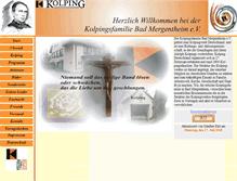 Tablet Screenshot of kolping-mergentheim.de